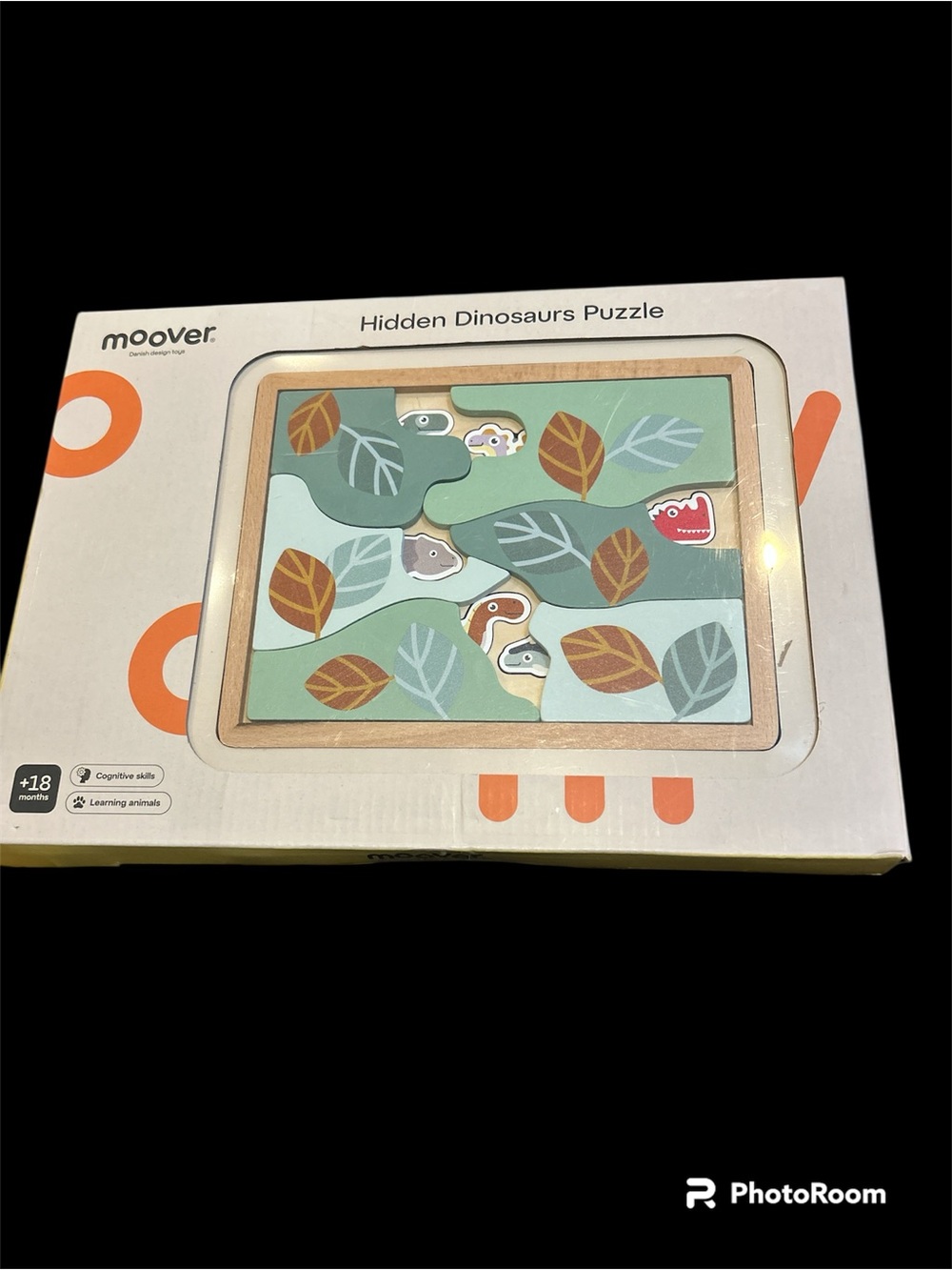 Hidden Dinosaurs Puzzle - Green NWT